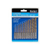 Blue Spot Tools 13 Pce Hex Fitting Titanium Drill Bit Set
