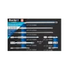 Blue Spot Tools 9 PCE 1/4"-3/8"-1/2" Mixed Extension Bar Set