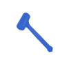 Blue Spot Tools 720g (1.58lb) Dead Blow Hammer