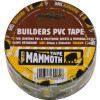 BUILDERS PVC TAPE BLACK 50MM 33MTR