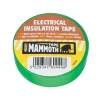 Electrical Insulation Tape Green 19mm x 33 Metres