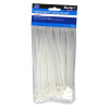 Blue Spot Tools 100 Pce 3.6mm X 150mm White Cable Ties