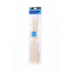 Blue Spot Tools 50 Pce 4.8mm x 350mm White Cable Ties