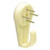 40mm Plastic Hard Wall Picture Hooks