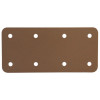 Sleeper Secure Short Internal Sleeper Straight Flat Support Plate Brown