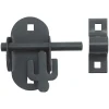 Oval Padlock Bolt Black