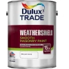 Dulux Trade WEATHERSHIELD SMOOTH MASONRY B/WHITE 5L