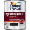 Dulux Trade WEATHERSHIELD GLOSS BLACK 1L