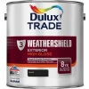 Dulux Trade WEATHERSHIELD GLOSS BLACK 2.5L