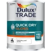 Dulux Trade Quick Dry Gloss Pure Brilliant White 1 Litre