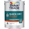 Dulux Trade Quick Dry Gloss Pure Brilliant White 5 Litres