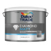 Dulux Trade Diamond Matt Pure Brilliant White 10 Litres