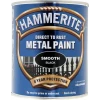 Hammerite METAL PAINT SMOOTH BLACK 750ML
