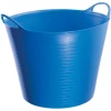Faithfull Heavy-Duty Polyethylene Flex Tub 28 Litres Blue