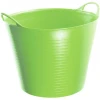 Faithfull Heavy-Duty Polyethylene Flex Tub 42 Litres Green