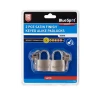 Blue Spot Tools 2 Pce 30mm Satin Finish Keyed Alike Padlocks