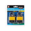 Blue Spot Tools 2 Pce 40mm Weather Resistant Padlocks Keyed Alike