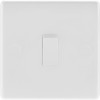 Nexus Moulded White 1 Gang 1 Way 10AX Plate Switch