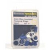 8mm Blue Insulated Terminal Rings (Pack of 10)