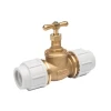 Plasson 25mm Brass Stop Tap