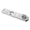 100/100 100mm DG Hinged Hasp & Staple Carded