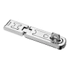 100/80 80mm DG Hinged Hasp & Staple