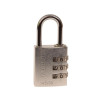 145/30 30mm Aluminium Combination Padlock Silver 46583