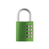 145/40 40mm Aluminium Combination Padlock Green 49531