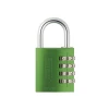 145/40 40mm Aluminium Combination Padlock Green 49531