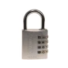 145/40 40mm Aluminium Combination Padlock Silver 49543