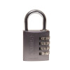 145/40 40mm Aluminium Combination Padlock Titanium 49551