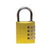 145/40 40mm Aluminium Combination Padlock Yellow 49535