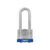 41/40HB 40mm Eterna Laminated Padlock 50mm Long Shackle Carded
