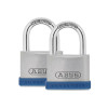 40mm Silver Rock⢠5 Padlock Twin Pack