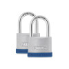 50mm Silver Rock⢠5 Padlock Twin Pack
