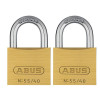 55/40 40mm Brass Padlocks Twin