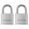 64ti/30 Titalium Padlock 30mm Carded Twin Pack