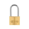 Abus 65/40HB40 40mm Brass Padlock 40mm Long Shackle Keyed 6404