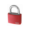 T65AL/40 40mm My Lock Aluminium Padlock Red Body 50012