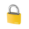 Abus T65AL/40 40mm My Lock Aluminium Padlock Yellow Body Keyed 6401
