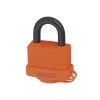 70AL/45 45mm Aluminium Padlock Orange 50045