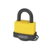 Abus 70AL/45 45mm Aluminium Padlock Yellow Keyed 6401