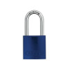 Abus 72/40 HB40 Aluminium Padlock 40mm Long Shackle Blue Keyed TT60121
