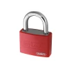 Abus T65AL/40 40mm My Lock Aluminium Padlock Red Body Keyed 6401