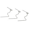 GH001 W Glazing Clips Pack of 50