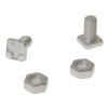 GH004 Square Glaze Bolts & Nuts Pack of 20