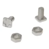 GH004 Square Glaze Bolts & Nuts Pack of 20