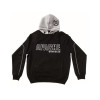 Hooded Sweatshirt Black / Grey - XL (48in)