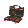Black & Decker A7200 Mixed Drilling and Screwdriving Set 109 Piece