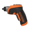 Black & Decker CS3652LC Cordless Screwdriver & Right Angle Attachment 3.6 Volt Li-Ion